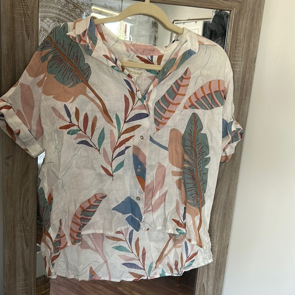 NWT Cynthia Rowley Button Down